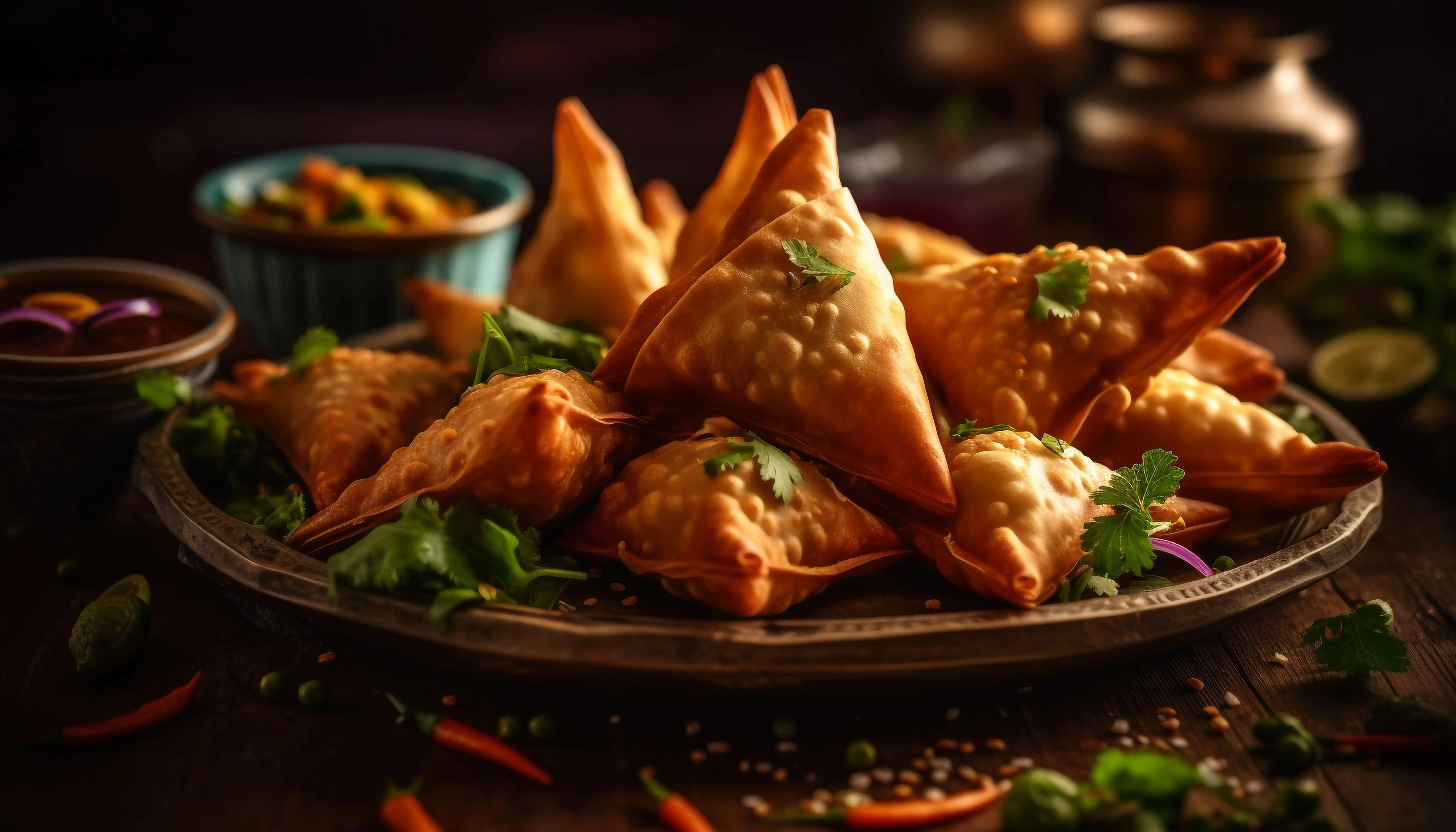 Samosa Chaat